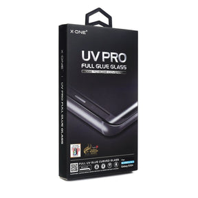 Стъклен Протектор с UV лепило за Samsung S23 Ultra, X-one UV 5D Glass, Прозрачен