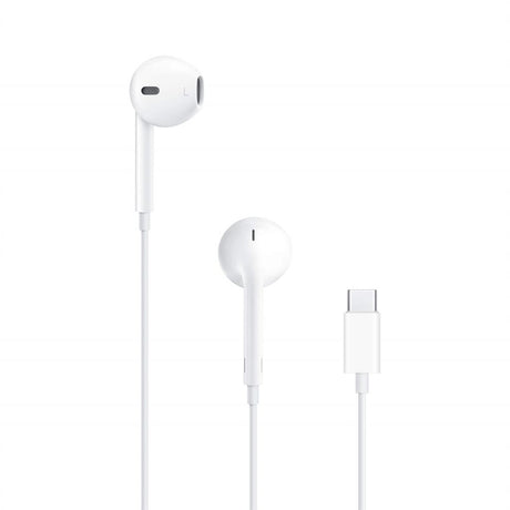 Оригинални Слушалки за iPhone USB-C, Apple EarPods Mtjy3zm/a, Бял (2)