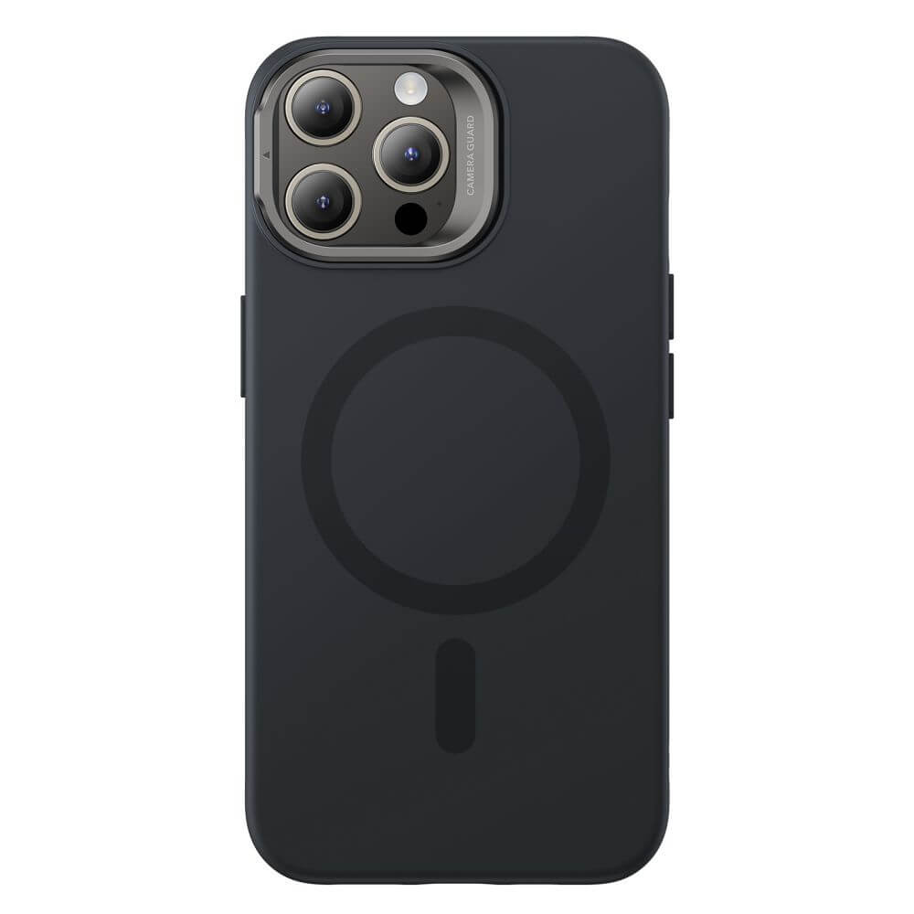 Magsafe Калъф с Поставка за iPhone 15 Pro Max, ESR Cloud Magnetic KickStand Case, Черен (3)