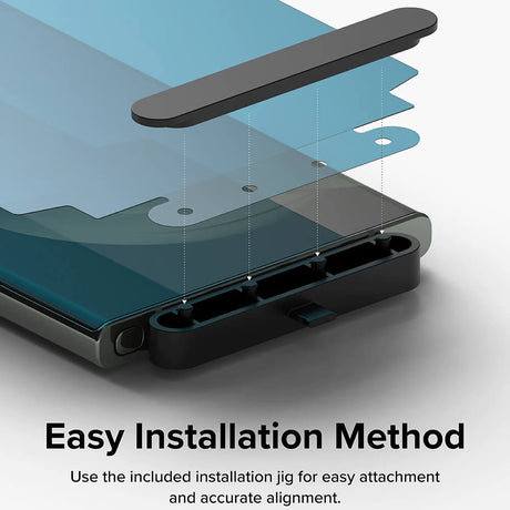 Гъвкав Протектор за Samsung S23 Ultra, Ringke Dual Easy Wing Folio Glass, Прозрачен (2)