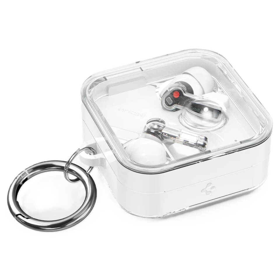 Калъф за Слушалки Nothing Ear 2, Spigen Ultra Hybrid Case, Бял (2)