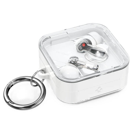 Калъф за Слушалки Nothing Ear 2, Spigen Ultra Hybrid Case, Бял (2)