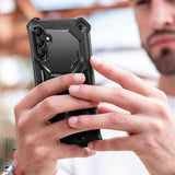 Противоударен Калъф за Samsung S23 FE, Supcase Iblsn ArmorBox, Черен (7)