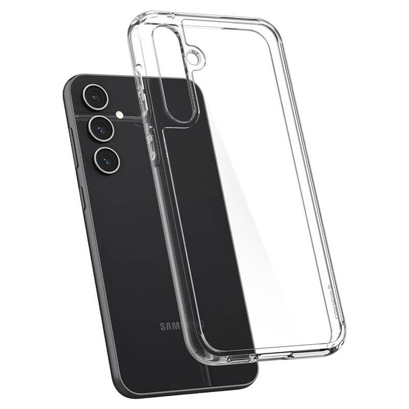 Противоударен Хибриден Калъф за Samsung S23 FE, Spigen Ultra Hybrid Case, Прозрачен (3)