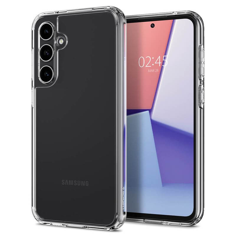 Противоударен Хибриден Калъф за Samsung S23 FE, Spigen Ultra Hybrid Case, Прозрачен
