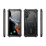 Противоударен Калъф за Samsung S23 FE, Supcase Iblsn ArmorBox, Черен (2)
