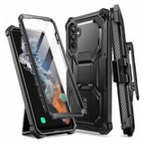 Противоударен Калъф за Samsung S23 FE, Supcase Iblsn ArmorBox, Черен