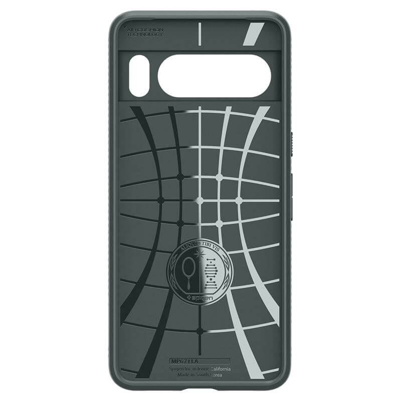 Противоударен Силиконов Калъф за Google Pixel 8 Pro, Spigen Liquid Air Case, Зелен (6)