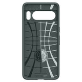 Противоударен Силиконов Калъф за Google Pixel 8 Pro, Spigen Liquid Air Case, Зелен (6)