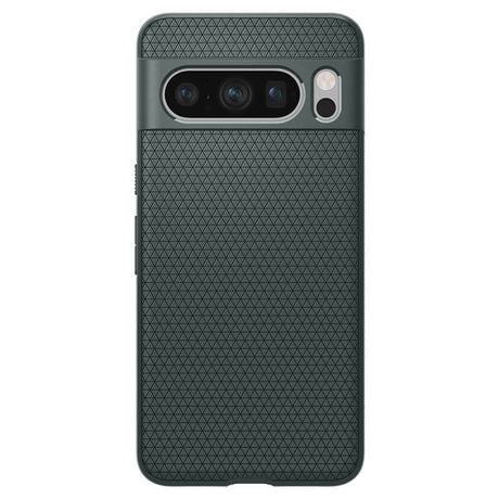 Противоударен Силиконов Калъф за Google Pixel 8 Pro, Spigen Liquid Air Case, Зелен (2)