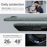 Противоударен Силиконов Калъф за Google Pixel 8 Pro, Spigen Liquid Air Case, Зелен (8)