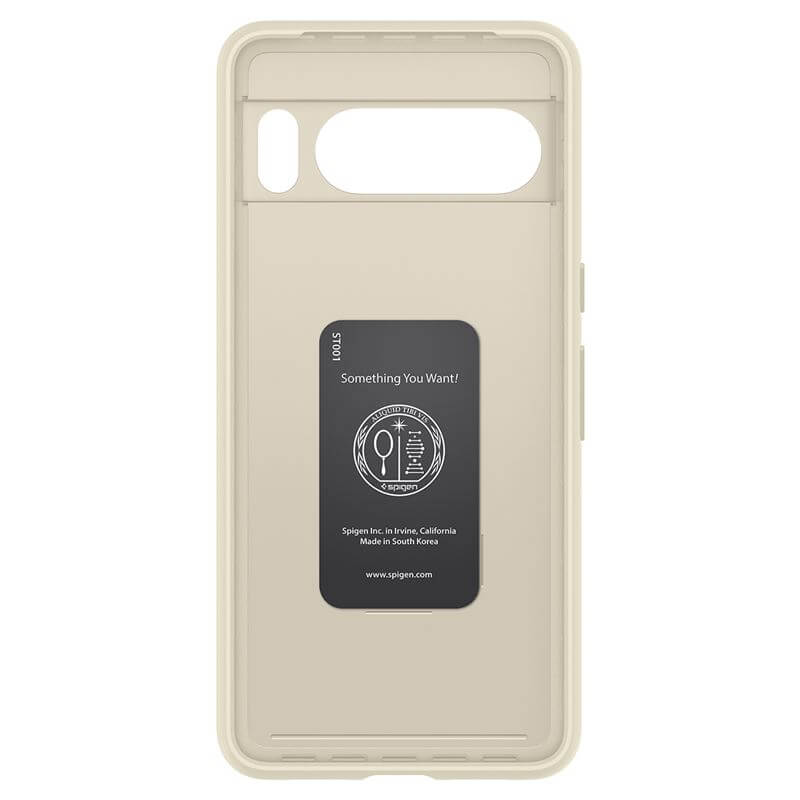 Противоударен Калъф за Google Pixel 8 Pro, Spigen Thin Fit Case, Бежов (6)
