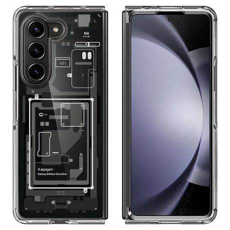 Хибриден Калъф за Samsung Z Fold 5, Spigen Zero One Ultra Hybrid Case, Черен (5)