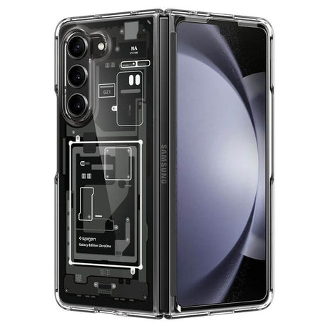 Хибриден Калъф за Samsung Z Fold 5, Spigen Zero One Ultra Hybrid Case, Черен (2)