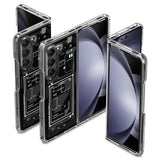 Хибриден Калъф за Samsung Z Fold 5, Spigen Zero One Ultra Hybrid Case, Черен (3)