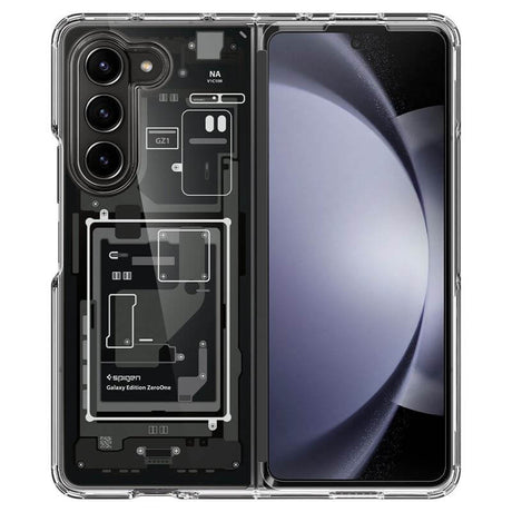 Хибриден Калъф за Samsung Z Fold 5, Spigen Zero One Ultra Hybrid Case, Черен