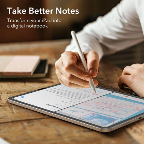 Матов Протектор за iPad 11th 2025 A16/ 10th 2022, ESR Paper Feel Glass, Прозрачен (3)