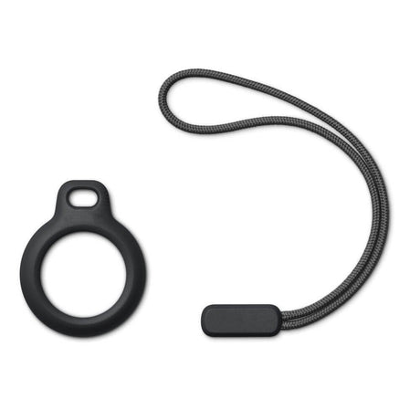 Калъф с Връзка за Apple AirTag 1/ 2, Tech-Protect Rough Chain Case, Черен (3)