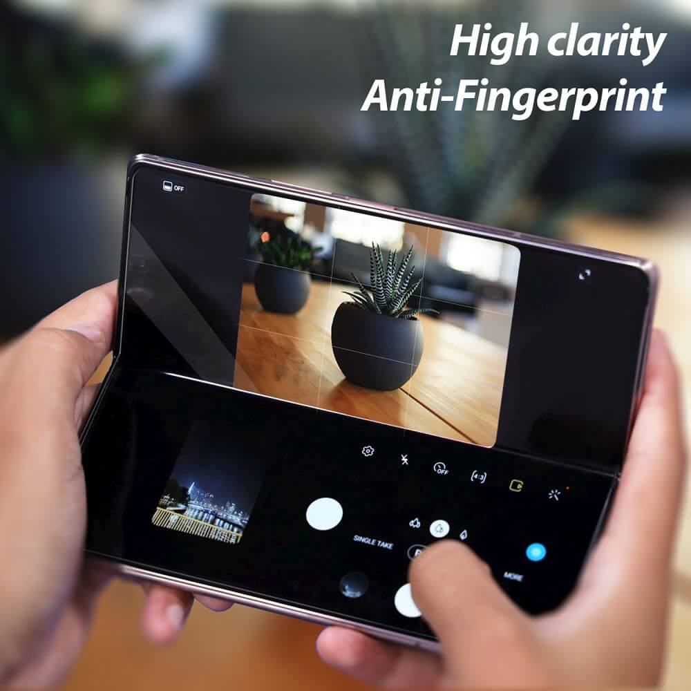 Комплект Протектори за Samsung Z Fold 3, Whitestone Premium Film Glass, Прозрачен (4)