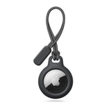 Калъф с Връзка за Apple AirTag 1/ 2, Tech-Protect Rough Chain Case, Черен