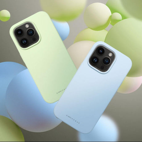 Силиконов Калъф за iPhone 13, Roar Cloud-Skin Case, Зелен (7)