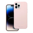 Силиконов Калъф за iPhone 12 Pro Max, Roar Cloud-Skin Case, Розов