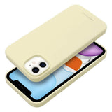 Силиконов Калъф за iPhone 11, Roar Cloud-Skin Case, Жълт (3)