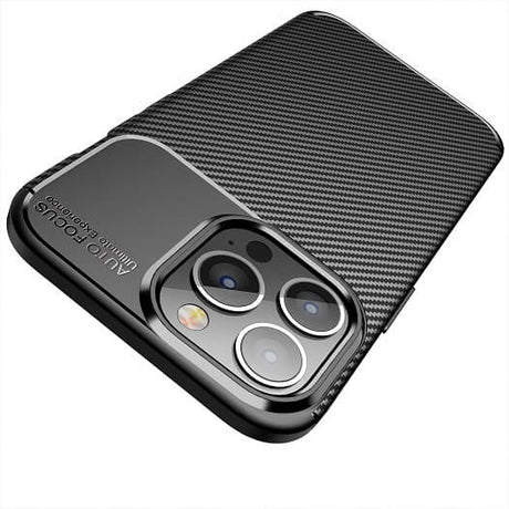 Силиконов Калъф за Xiaomi Redmi Note 9, New Carbon Case, Черен (4)