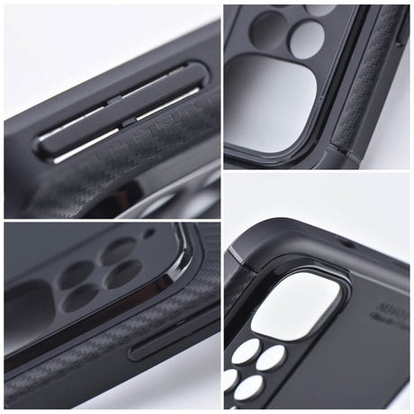 Силиконов Калъф за Xiaomi Redmi Note 12 4G, New Carbon Case, Черен (5)