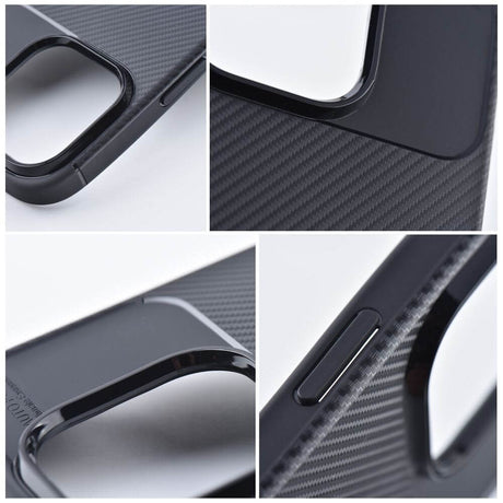 Силиконов Калъф за iPhone XR, New Carbon Case, Черен (5)