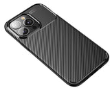 Силиконов Калъф за iPhone 13, New Carbon Case, Черен (4)