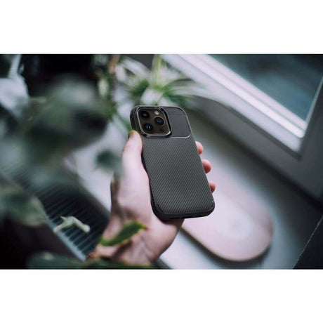 Силиконов Калъф за iPhone 13, New Carbon Case, Черен (8)