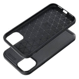 Силиконов Калъф за iPhone 11, New Carbon Case, Черен (2)