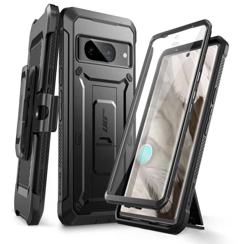 Противоударен Калъф за Google Pixel 8, Supcase Unicorn Beetle Pro, Черен