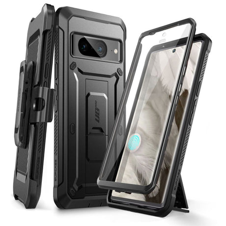 Противоударен Калъф за Google Pixel 8, Supcase Unicorn Beetle Pro, Черен