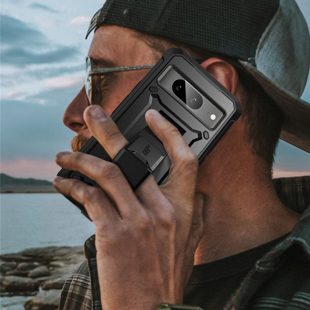 Противоударен Калъф за Google Pixel 8, Supcase Unicorn Beetle Pro, Черен (3)