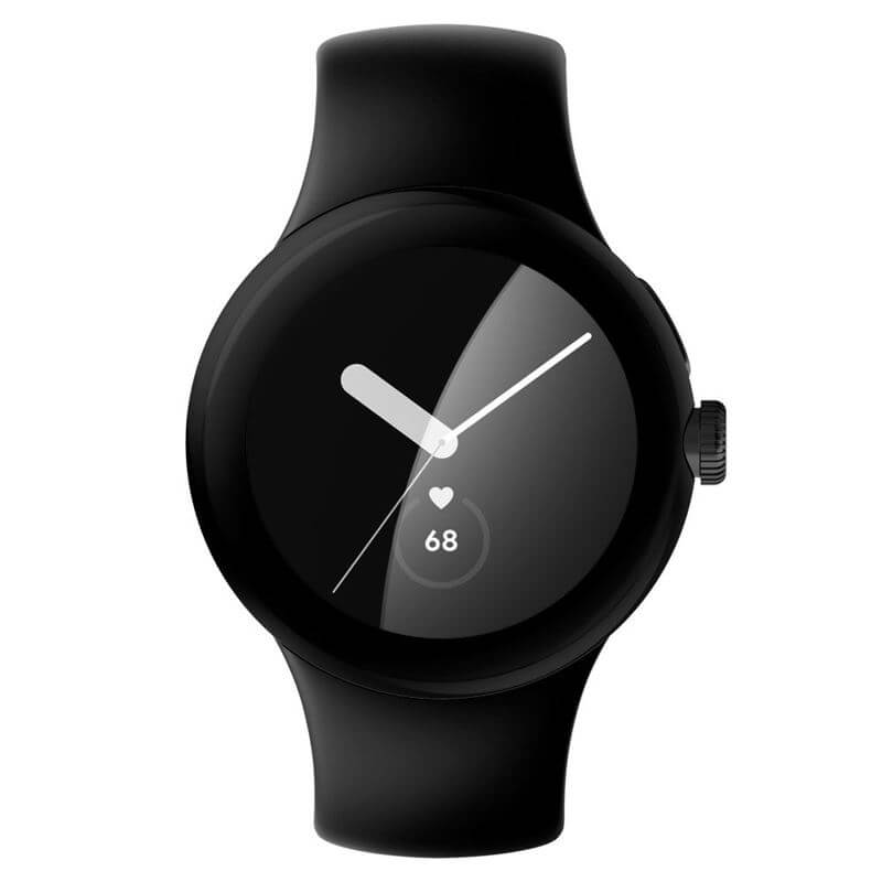 Протектор за Google Pixel Watch, Spigen Film ProFlex EZ Fit Glass 2бр., Черен (3)