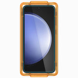 Стъклен Протектор за Samsung S23 FE, Spigen Align Master Glass Tr 2бр., Прозрачен (3)