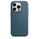 Оригинален Тъкан Калъф за iPhone 15 Pro Max, FineWoven Magsafe Case MT4Y3ZM/A, Син (3)