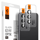 Протектор за Камерата на Samsung S23 FE, Spigen EZ Fit Optik Pro Glass tR 2бр., Черен