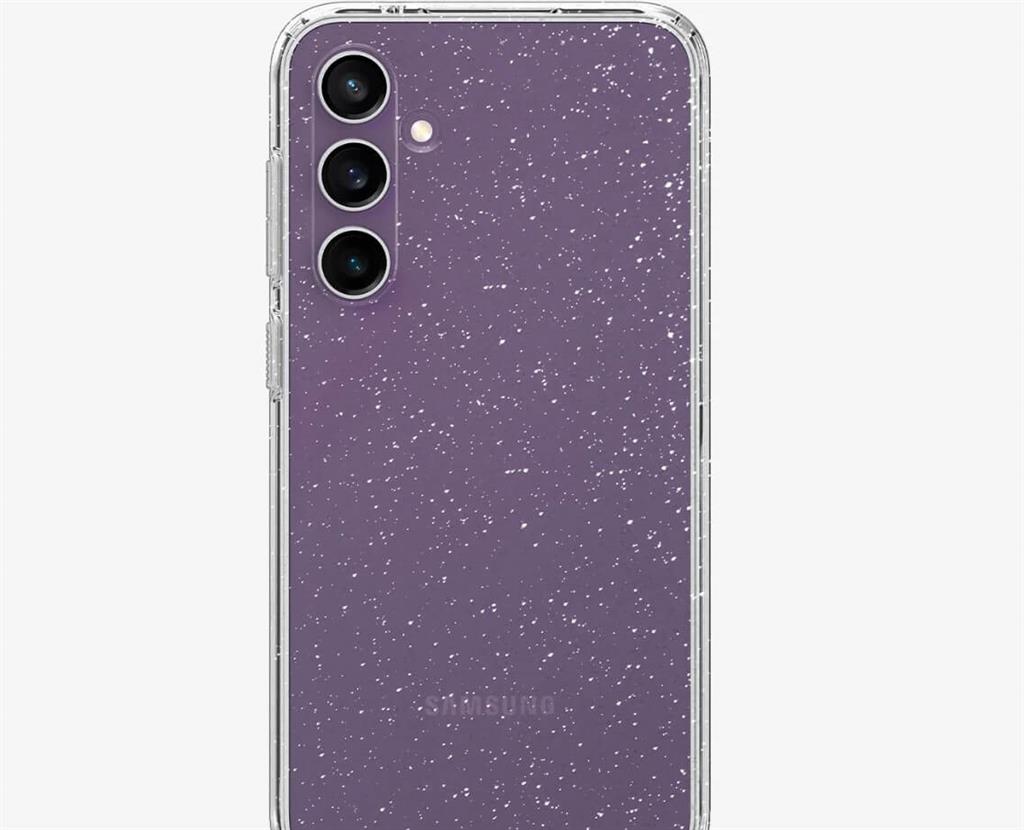 Блестящ Калъф за Samsung S23 FE, Spigen Liquid Crystal Glitter Quartz Case, Прозрачен (3)
