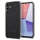 Блестящ Калъф за Samsung S23 FE, Spigen Liquid Crystal Glitter Quartz Case, Прозрачен