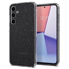 Блестящ Калъф за Samsung S23 FE, Spigen Liquid Crystal Glitter Quartz Case, Прозрачен