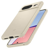 Противоударен Калъф за Google Pixel 8, Spigen Thin Fit Case, Бежов (6)