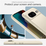 Противоударен Калъф за Google Pixel 8, Spigen Thin Fit Case, Бежов (10)