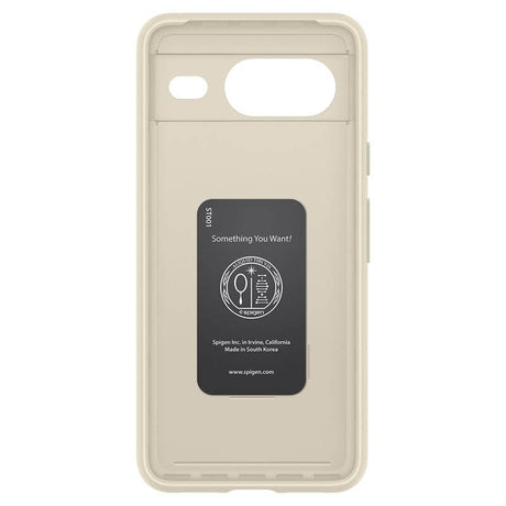 Противоударен Калъф за Google Pixel 8, Spigen Thin Fit Case, Бежов (8)