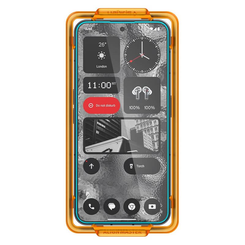 Стъклен Протектор за Nothing Phone 2, Spigen Align Master Glass Tr 2бр., Прозрачен (3)