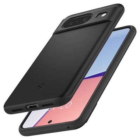 Противоударен Калъф за Google Pixel 8, Spigen Thin Fit Case, Черен (4)