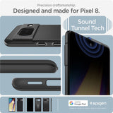 Противоударен Калъф за Google Pixel 8, Spigen Thin Fit Case, Черен (9)