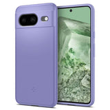 Противоударен Калъф за Google Pixel 8, Spigen Thin Fit Case, Лилав